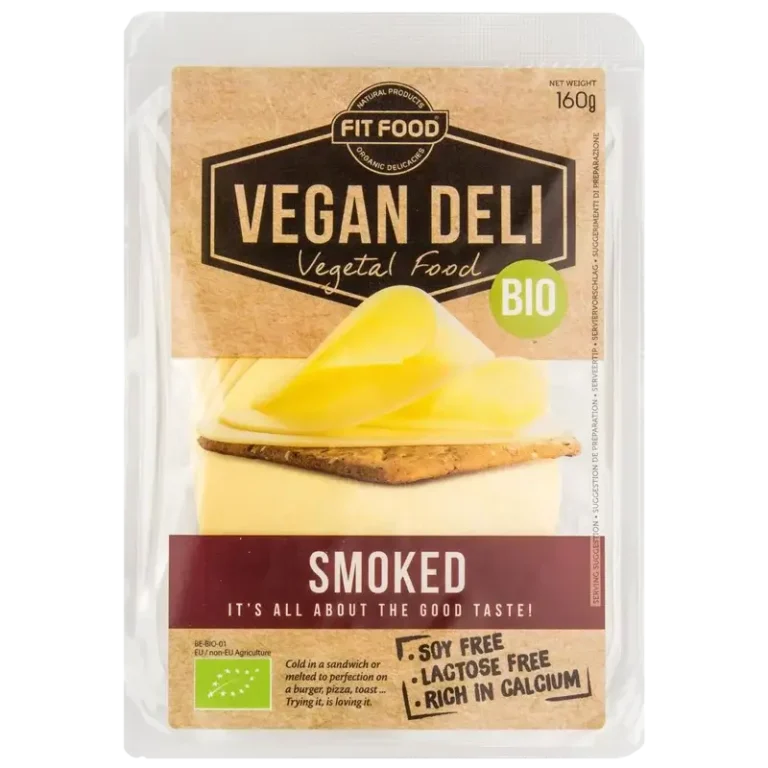 Vegan Deli Tranches De Frommage Fumées Bio 160g