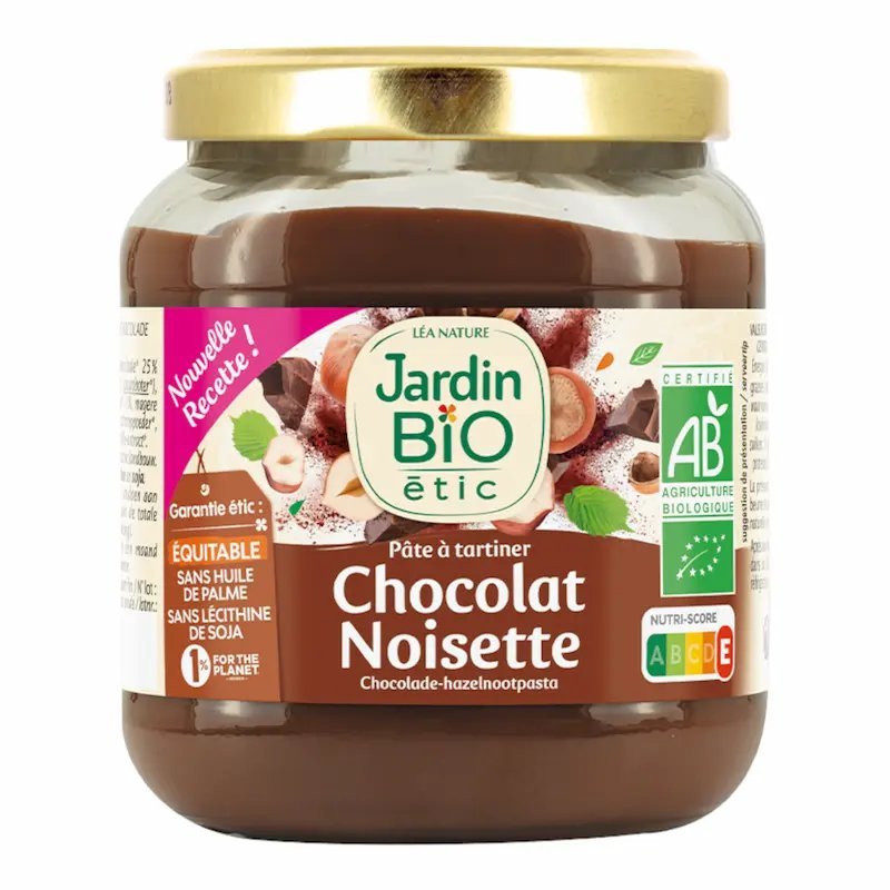 2024/12/1000528621.jpg Jardin Bio Chocolate Noisette sans Gluten 350g – Image 1