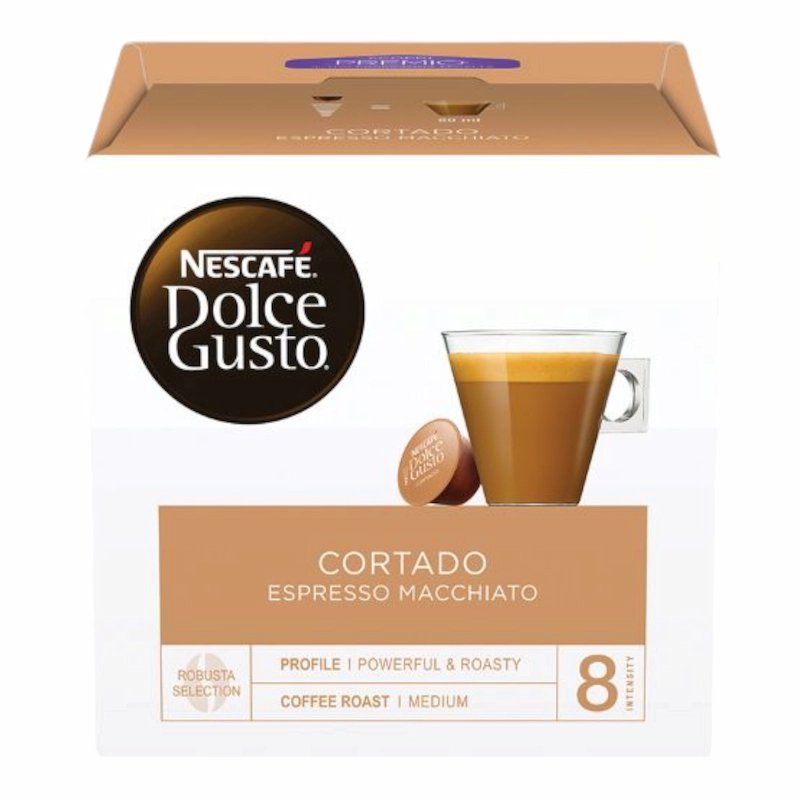 2024/12/1000633843.jpg Dolce Gusto Cortado Macchiato 16 pcs – Image 1