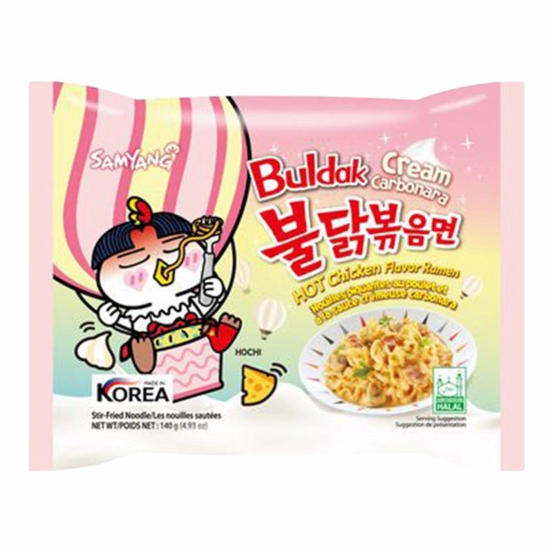 2024/12/1000638149.jpg Samyang Buldak Nouilles Cream Carbonara 140G – Image 1