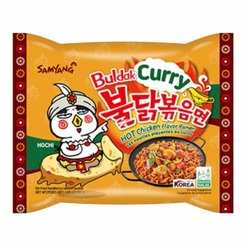 2024/12/1000638157.jpg Samyang Buldak Nouilles Chicken Curry 140G – Image 1