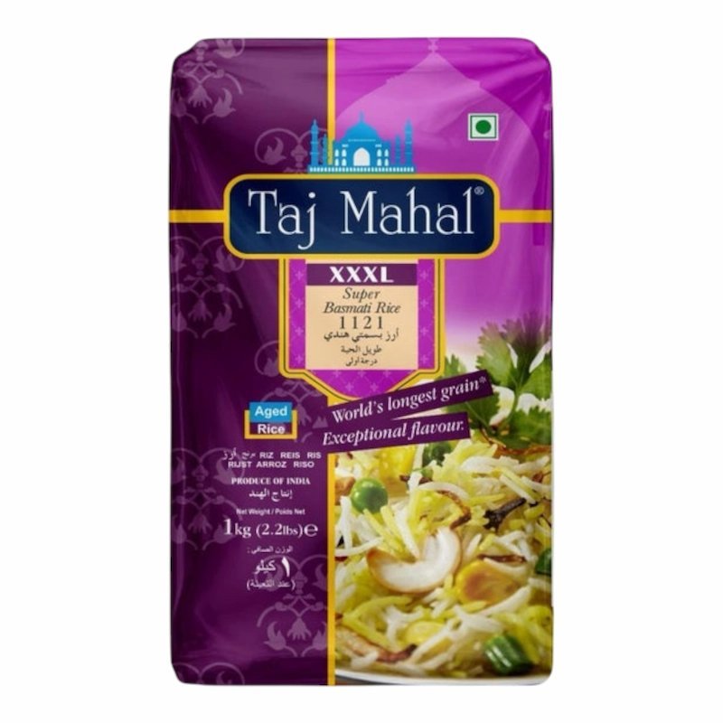 2024/12/1000642383.jpg Riz Basmati Taj Mahal XXXL 1kg – Image 1