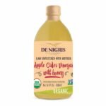 De Nigris vinaigre de cidre de pomme biologique Miel 500ml