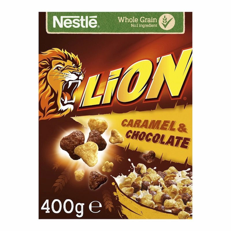 2024/12/1000648714.jpg Lion Céréales Caramel et Chocolate 400 g – Image 1