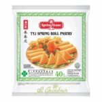 Tyj Spring Roll Pastry 40 Pieces – Feuilles pour Nems et Rouleaux de Printemps