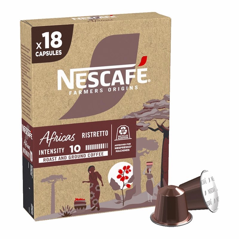 2025/01/1000652876.jpg Capsules Nescafé Africas Ristretto 18 pcs 79.2 g – Image 1
