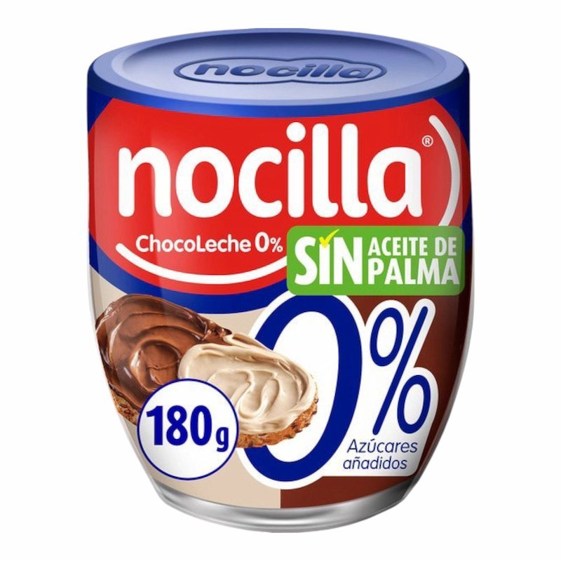 2025/01/1000656218.jpg Nocilla Pâte à Tartiner Chocolate Sans Sucre 180g – Image 1