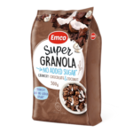 Emco Granola Super Sans Sucre – Chocolat et Noix de Coco 500g