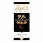 Lindt Excellence Dark 99% Cocoa Chocolate Bar 50g