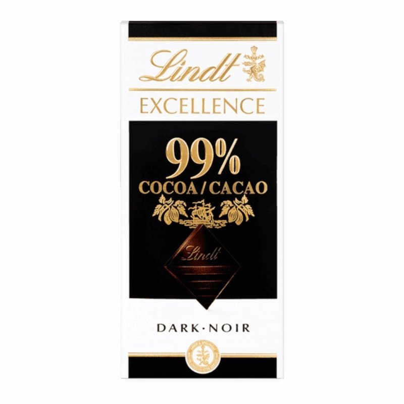 2025/01/1000664597.jpg Lindt Excellence Dark 99% Cocoa Chocolate Bar 50g – Image 1