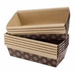 Moules à cake jetables résistants à la chaleur 10 pcs