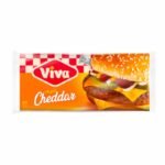 VIVA Fromage Slices au Goût Cheddar 24 tranches 300g