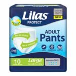 Couches Culottes Adultes Lilas Taille Large 10 pc