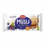 Emco Muesli Oat Biscuits Myrtille 60g