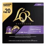 L’Or Espresso Profondo Café en Capsules x20 – Intensité 8