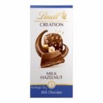 Lindt CREATION chocolat au lait avec noisettes 150g