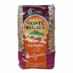 Farfalle Rigate Intégrale N° 152 500g – Monte Regale