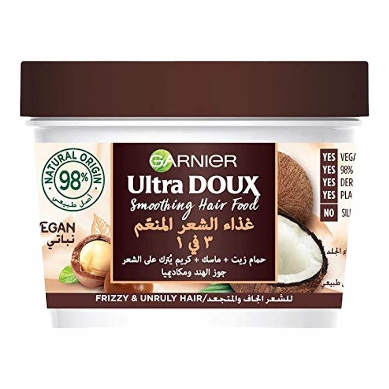 2025/03/1000748041.jpg Garnier Ultra Doux Hair Food Masque Lissant à la Macadamia – 390ml – Image 1