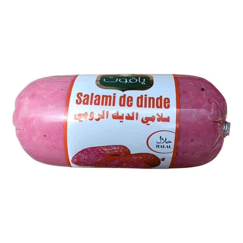 2025/03/1000750818.jpg Yakout - Salami de Dinde 500g – Image 1