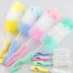 Brosse de Nettoyage pour Biberon – Set 2 Pièces Rotation 360° – Image 2