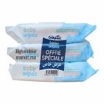 Lingettes Bebe 99% Eau Pure Ultra Compact 3×50 unités