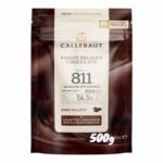 Callebaut Chocolat de Couverture Noir 811 - 54.5 % - 500 g