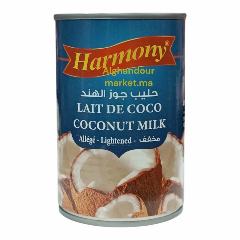 2025/03/1000765469.jpg Lait de Coco Allégé Harmony - 400 ml – Image 1