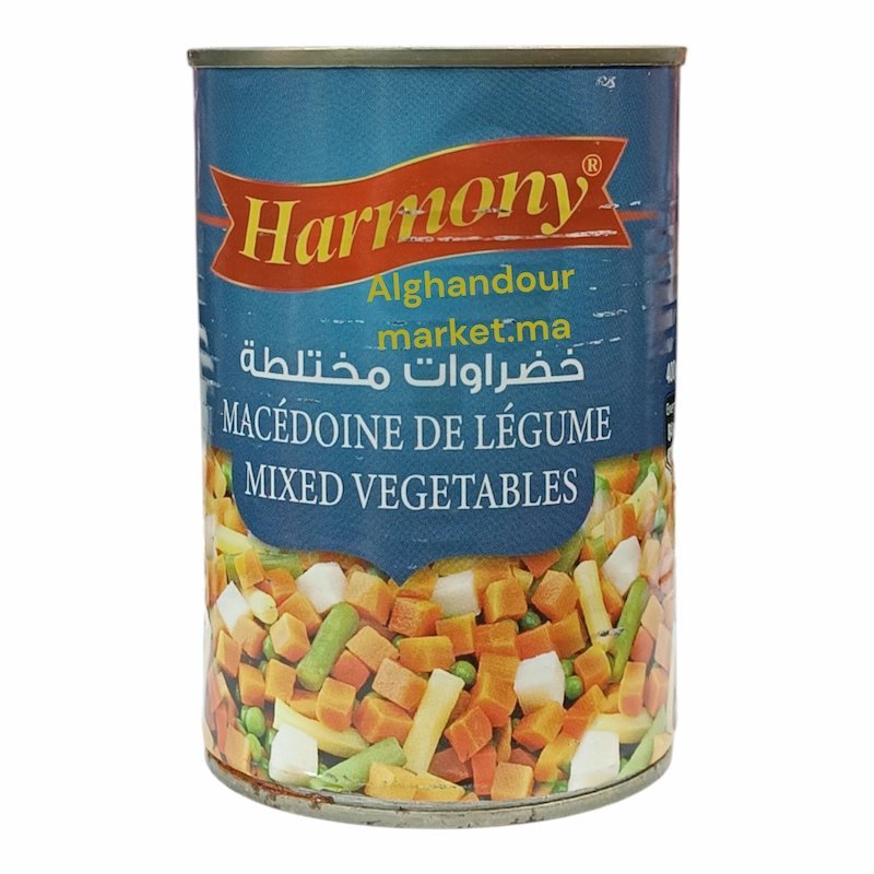 2025/03/1000765470.jpg Macédoine de légumes Harmony 400 gm – Image 1