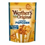 Werther's Original Popcorn Caramel au Sel Marin & Bretzel – 140 g
