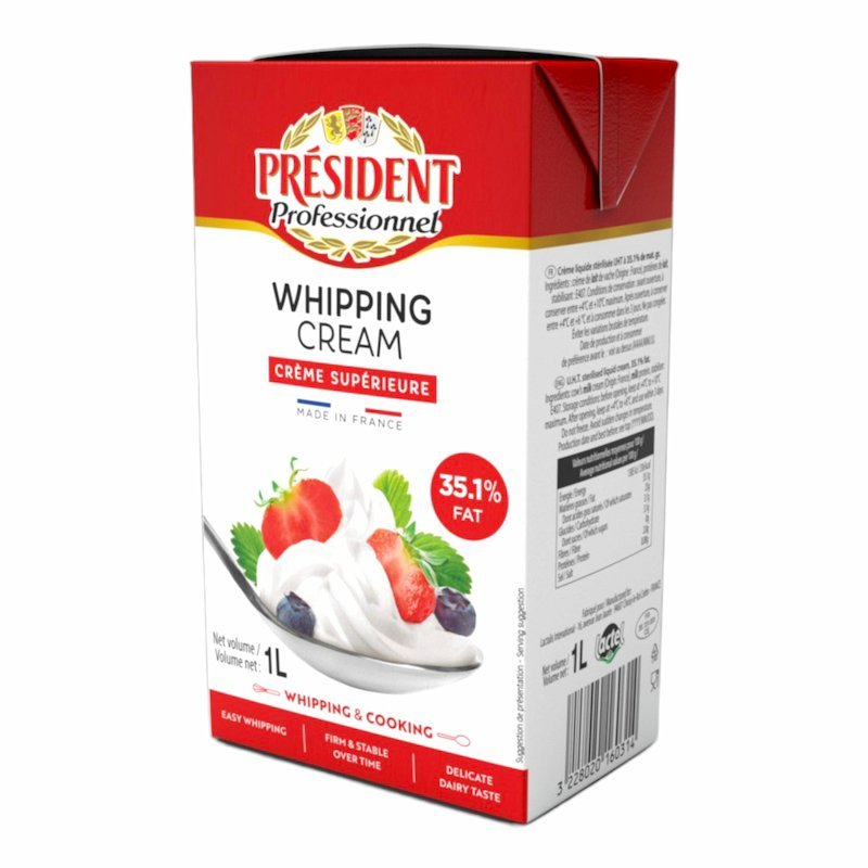 2025/04/1000783538.jpg Creme Liquide UHT Président 35% MG – 1L – Image 1