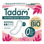 TADAM’ Ultra‑Absorbant Dermo‑Sensitive Serviettes Maxi – 16 unité