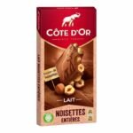 Cote d'Or – Chocolat au Lait Noisettes Entières – 180 g