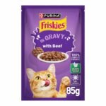 FRISKIES Pochons Bœuf 85g