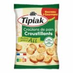 Tipiak – Croûtons de Pain Croustillants au Bon Goût d’Ail – 75 g