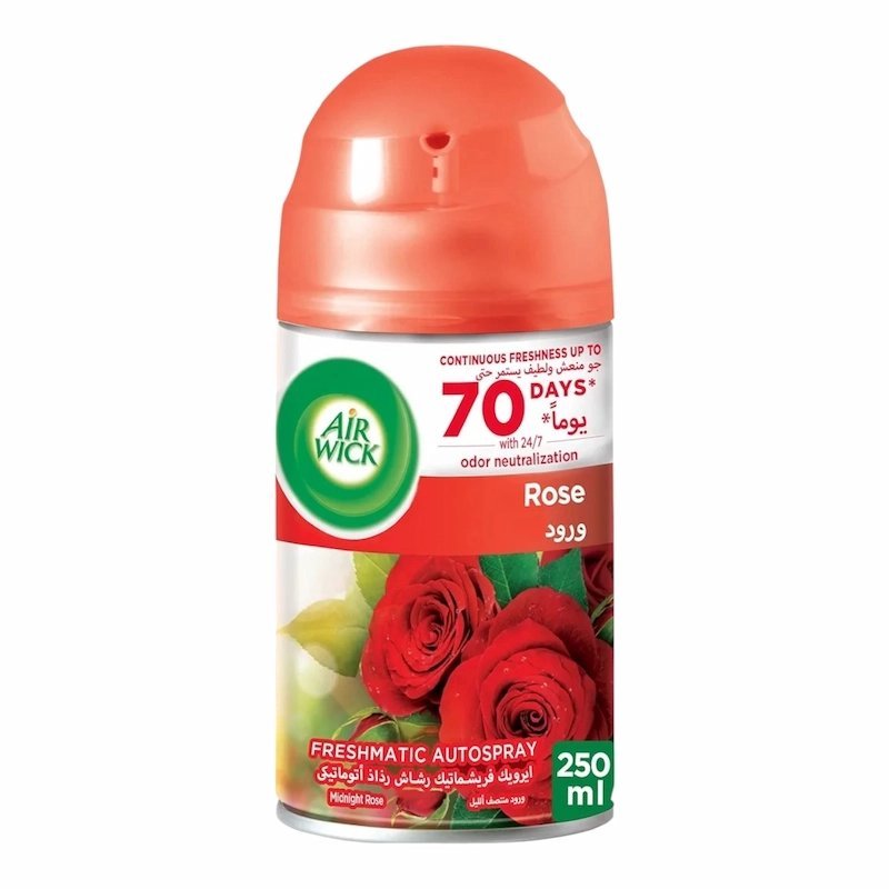 2025/04/1000806525.jpg Airwick Freshmatic Recharge Spray Automatique Rose – 250 ml – Image 1