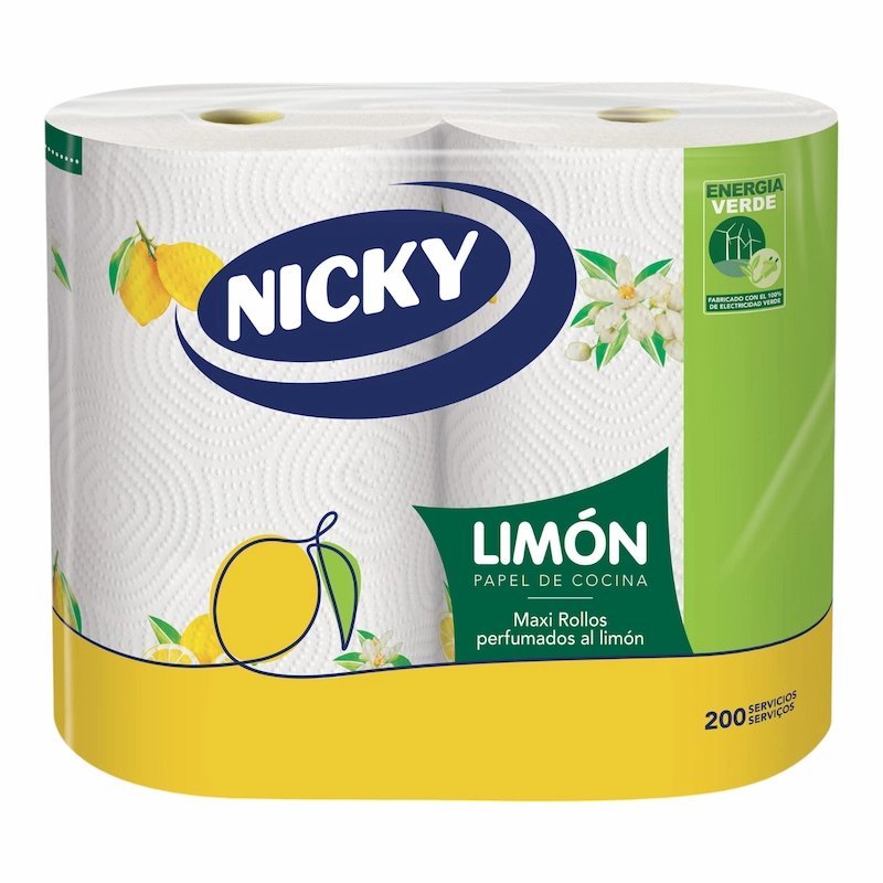 2025/05/1000821305.jpg Nicky Limon Maxi Rollos – 180 Serviettes Parfumées au Citron – Image 1