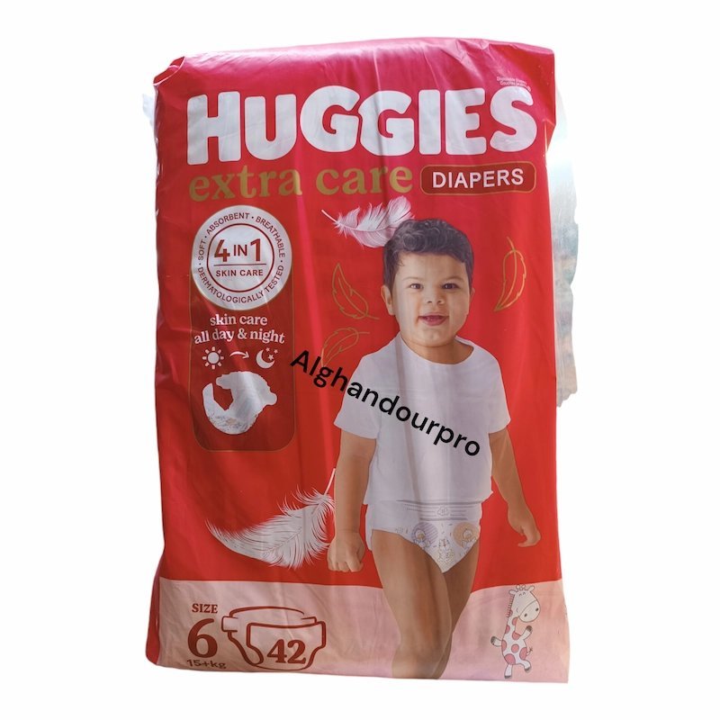 2025/05/1000829050.jpg Couches Huggies Taille 6 (15-29) kg 42 Pcs – Image 1
