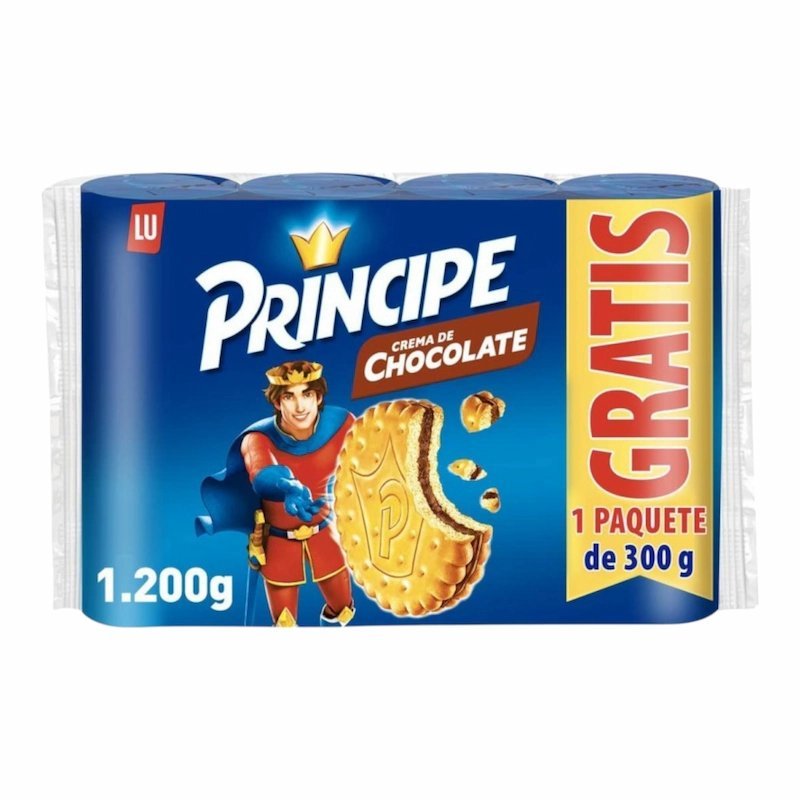2025/05/1000832154.jpg Prince Biscuits Fourrés à la Crème au Chocolat – 4 x 300gD – Image 1