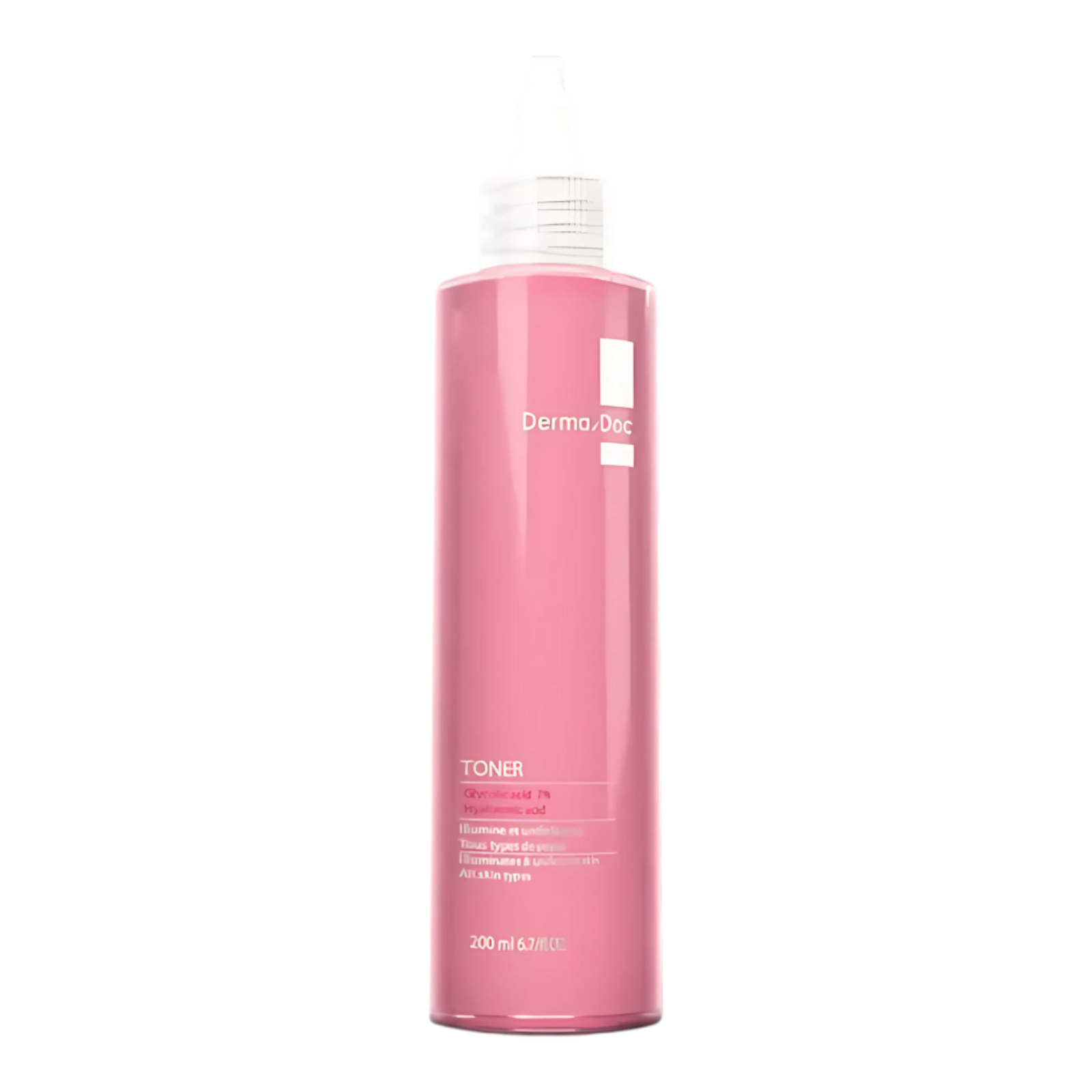 2025/05/1000847676.png DERMADOC – Toner Exfoliant à l’Acide Glycolique 7 % & Acide Hyaluronique – 200 ml – Image 1