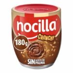 Nocilla Crunchy Creme de Cacao avec Morceaux Croquants – 180 g