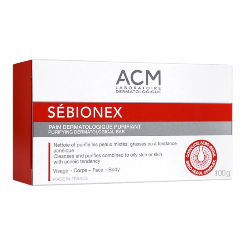 2025/06/1000860680.jpg ACM Sebionex Pain Dermatologique Purifiant – 100 g – Image 1