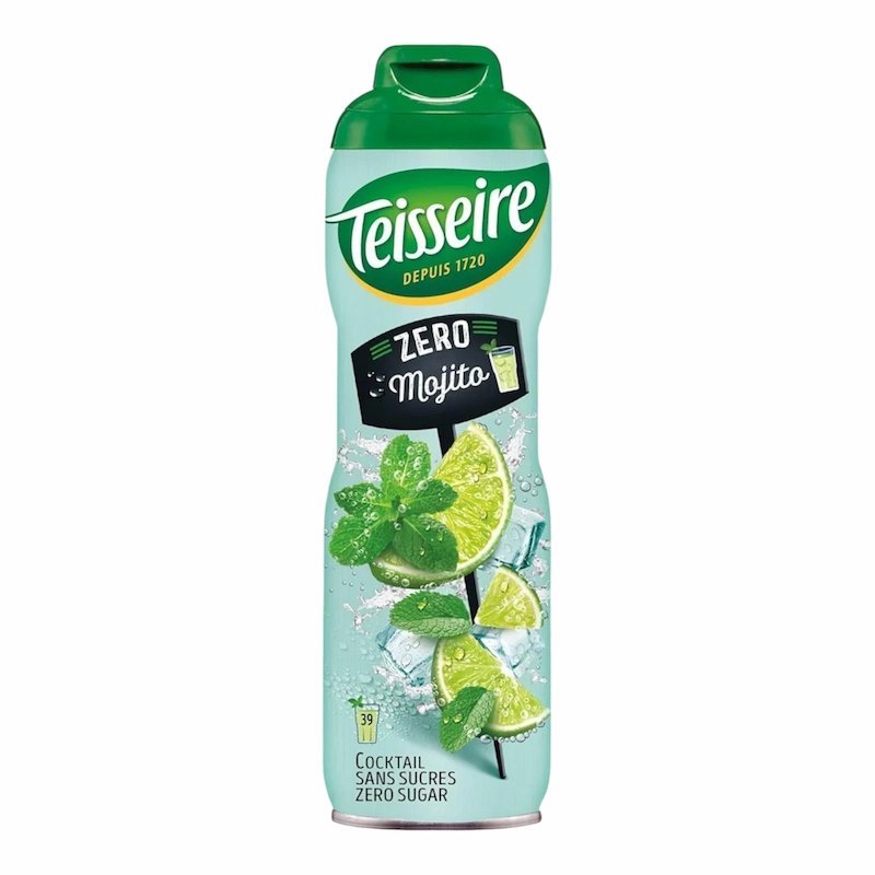 2025/06/1000862041.jpg Sirop Teisseire Saveur Mojito Sans Sucres – 60 cl – Image 1