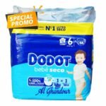 Couches Dodot Taille 6 (13–18 kg) – 66 unités
