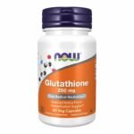 Now Glutathione 500 mg – 30 Capsules Vegetales – Detox & Eclat Naturel