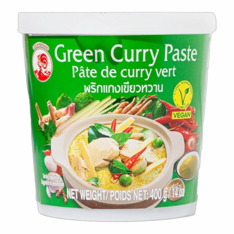 2025/06/1000866676.jpg Pate de Curry Vert Thai Sans Exhausteurs de Goût – 400 g – Saveurs Authentiques d’Asie – Image 1