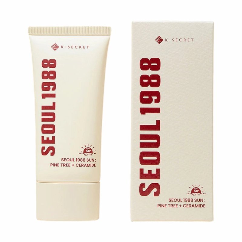 2025/06/1000866728.jpg KSECRET Essence SEOUL 1988 Sun – Creme Solaire SPF50+ PA++++ – Pin & Céramide – 50 ml – Image 1
