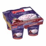 Pascual Yaourt Crémeux Cerises & Crème – 4 x 125g