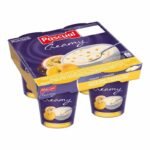 Pascual Yaourt Creamy – Pêche et Fruit de la Passion – 4 x 125g