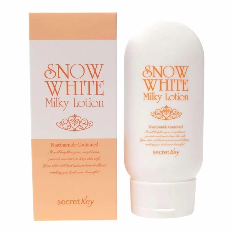 2025/06/1000867574.jpg Secret Key Snow White Milky Lotion – 120g – Image 1