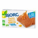 Bjorg Gaufres Fourrees au Miel – 175g